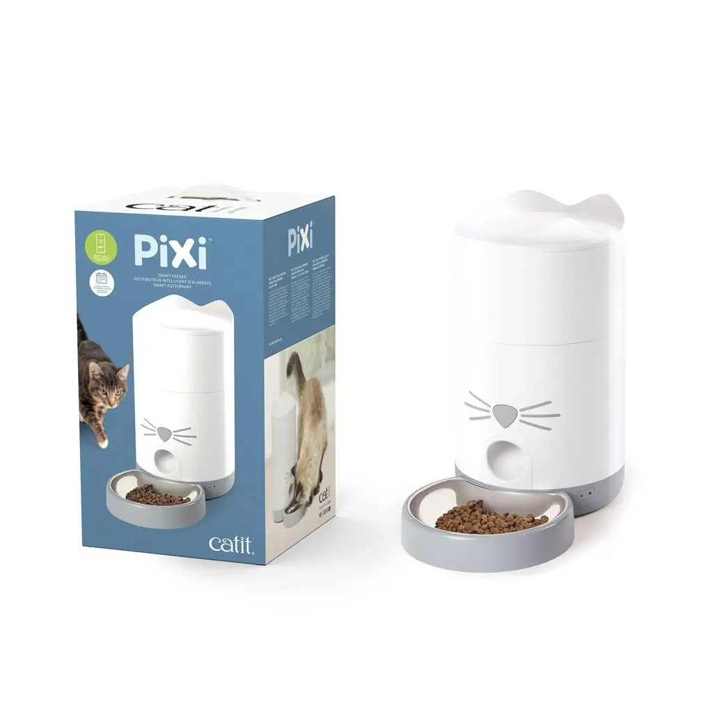 Catit Pixi Smart Foderautomat Hvid (WIFI)